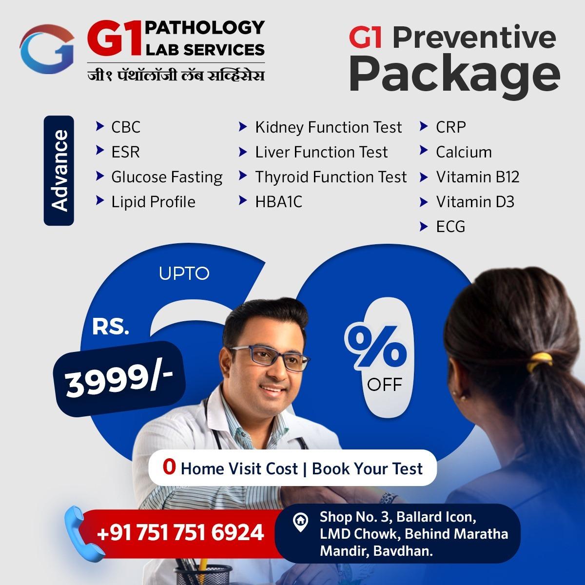 G1 Preventive Health Package